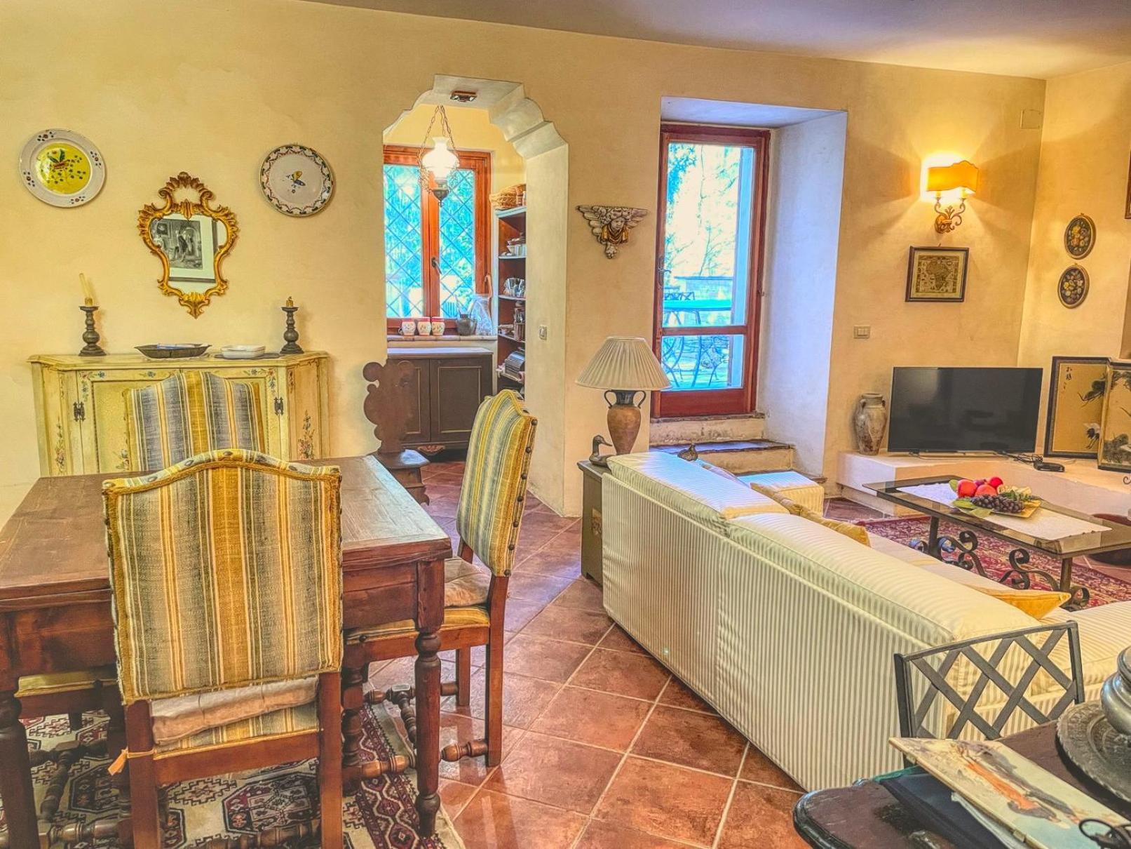 Вілла Garden House Cerreto di Spoleto Екстер'єр фото
